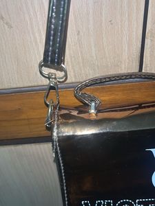 Metallic Copper Sling Bag