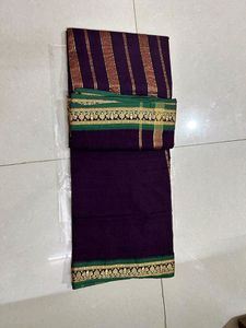 Purple Saree