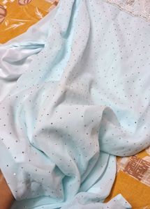 💙Light Blue Sequenced Kurti💙