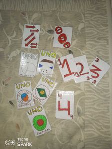 UNO. FLAG CARDS.