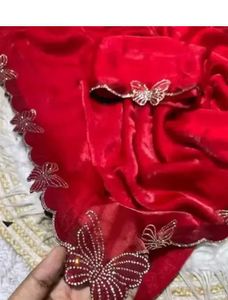 Elegant Purple Saree