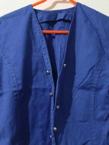 Blue Button-Down jacket