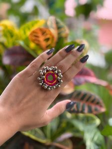 Rudikaa- Adjustable Traditional Handmade Hand Ring