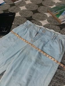 Zudio Wide Legged Jeans Waist 36