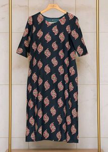 Printed Midi Dress
