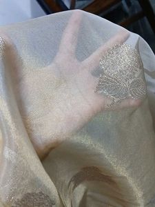 Beautiful Gold fabric Elegant , 2 meters