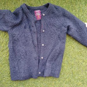 Cute Girls Fluffy Soft Cardigans - Set of 2