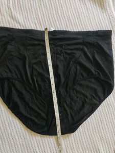 Black High-Waisted Briefs