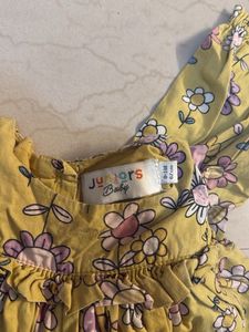 Floral Print Puff Sleeve Dress