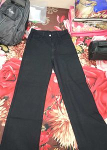 Black Wide Leg Jeans