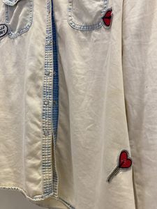 Patchwork Denim Shirt