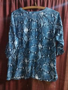 Navy Blue Top