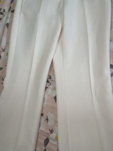 Zara White Pants