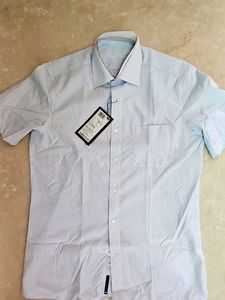 Light Blue Dress Shirt - Short Sleeve