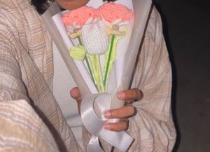 Crochet Bouquet Of Flowers 🎀