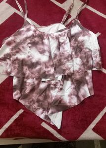 Stripped Crop Top