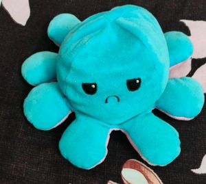 Reversible Changing Mood Octopus Soft Toy
