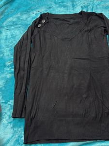 Black Long Sleeve Top + free gift ( you can wear i