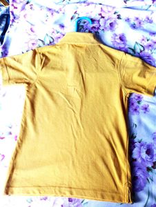 Little Angel Yellow Polo Shirt