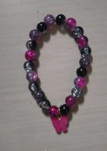 Butterfly Beaded Bracelet