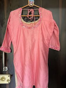 Peach Salwar suit