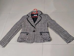 Korean Houndstooth women Blazer