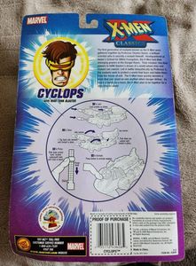 X-Men Classics Cyclops Battle Blasters