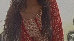 Red Kurta Set With Plazo