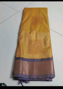 Elegant Traditional yellow  Saree