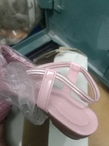 Pink Pointed-Toe Sandals