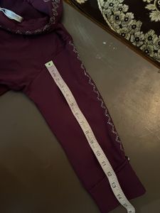 Burgundy Midi Dress