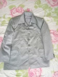 ✨ PREMIUM QUALITY ✨ SILVER GREY A CLASS BLAZER