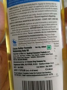 Moisturizer - Body Oil