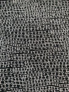 Black And White Hip Cover Top