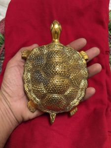 Vintage Style Turtle Figurine Use For Home Office