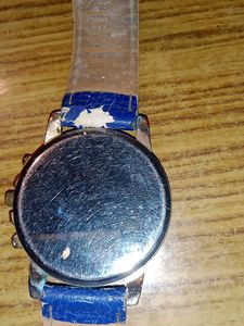 Vintage Geneva Blue Watch