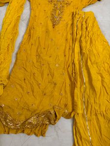 Prettiest Kurta Set With Dupatta And Plazo