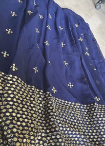 Navy Blue Gorgeous Lehenga Set