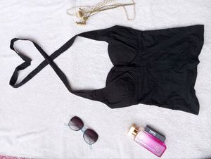 Y2K Aesthetics (Black Top)