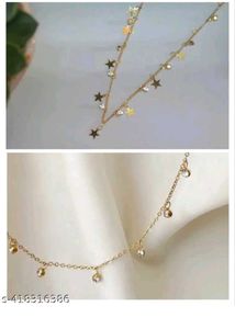 Allure Premium Quality Necklace Gold Plated✨