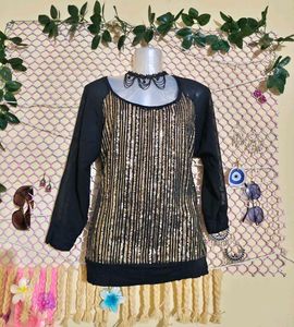SizeM/L🎁Buy 2 Get 1 Free 🎁 Sparkly Sequin Top