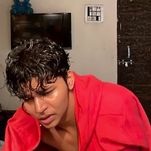 Red casual Jacket For street fashion