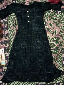 Black Patchwork Top