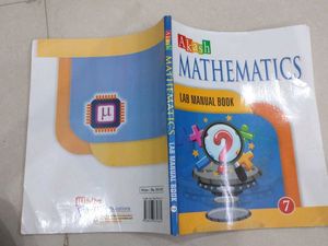 Akash Mathematics Lab Manual Book - Grade 7
