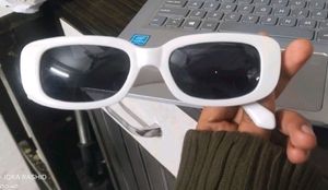 White Trendy Sunglasses