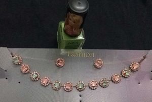 Free Nail Enamel With Rose Gold Jewellery Set