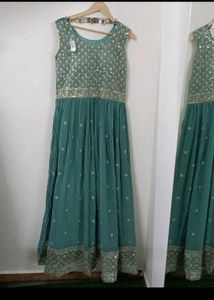 HEAVLY WORKED WEDDING GOWN WITH DUPATTA