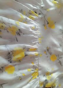 Floral Ruffle Top