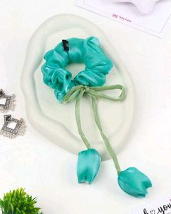 Tulip Hair Scrunchies