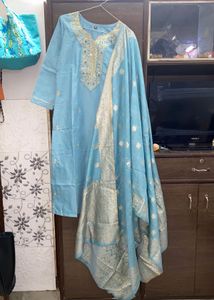 Pretty Blue Suit Set
